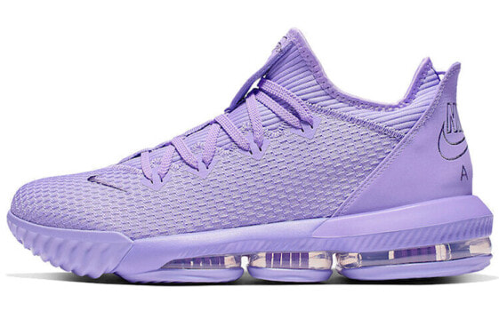Кроссовки баскетбольные Nike LeBron 16 Low пурпурные