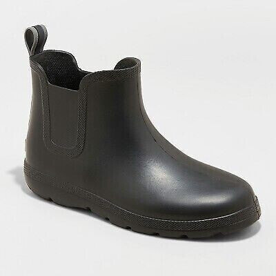 Totes Men's Cirrus Chelsea Rainboots - Black 8