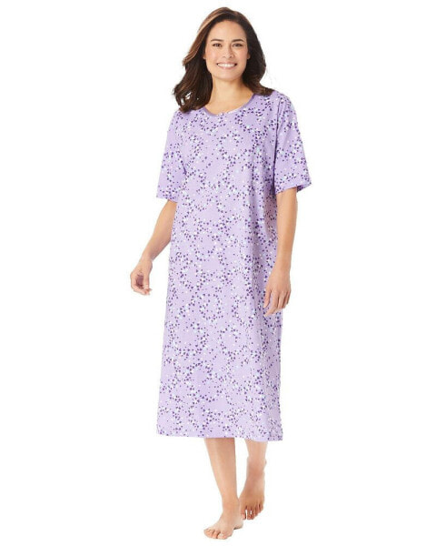 Plus Size Long Tagless Sleepshirt