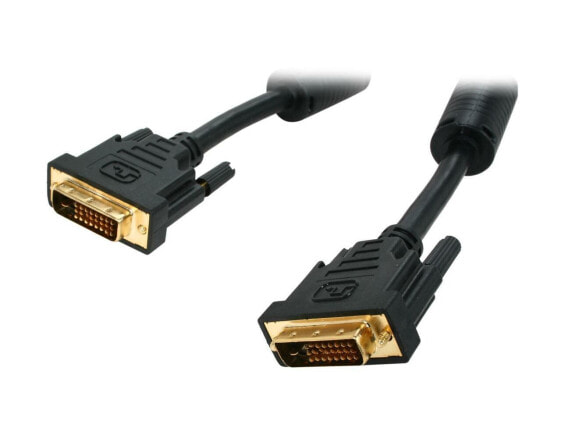 Kaybles Model DVI-DD-3FT Black 3 ft. M-M Premium DVI Digital Dual-Link with Ferr
