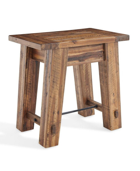 Durango Industrial Wood End Table