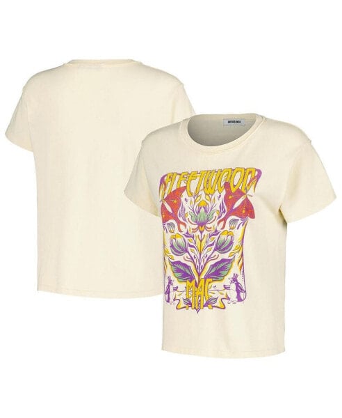 Women's Cream Fleetwood Mac Graphic T-Shirt