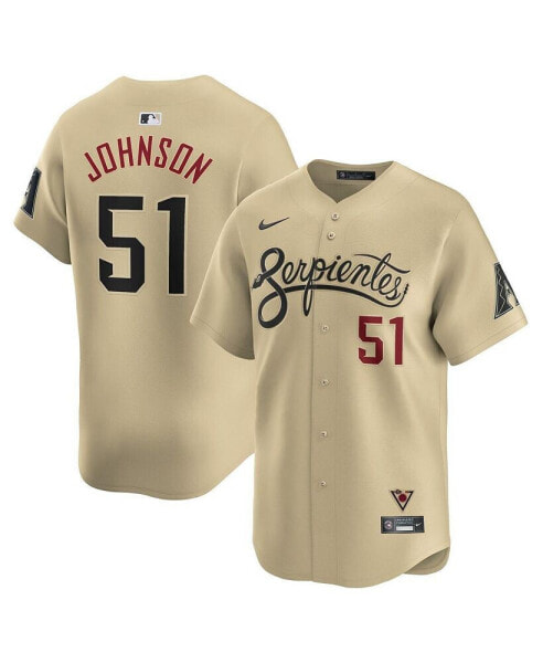 Men's Randy Johnson Sand Arizona Diamondbacks City Connect Retired Player Jersey