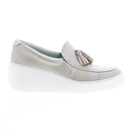 Fly London Dala DALA579FLY-003 Womens Gray Loafers & Slip Ons Casual Shoes