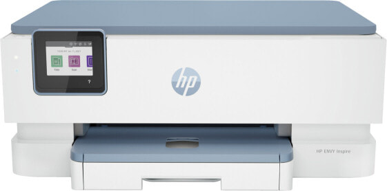 HP ENVY Inspire 7221e All-in-One Printer - Color - Printer for Home and home office - Print - copy - scan - Wireless; +; Instant Ink eligible; Scan to PDF - Thermal inkjet - Colour printing - 4800 x 1200 DPI - A4 - Direct printing - White