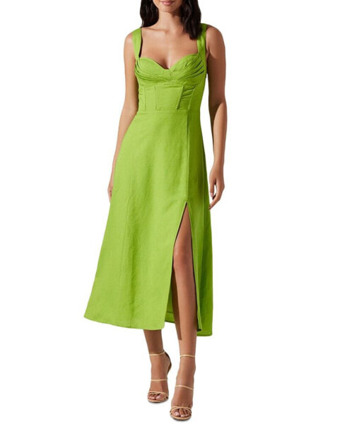 Women's Estella Sweetheart-Neck Midi Dress