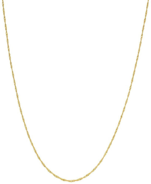 Giani Bernini Singapore Link 18" Chain Necklace, Created for Macy's