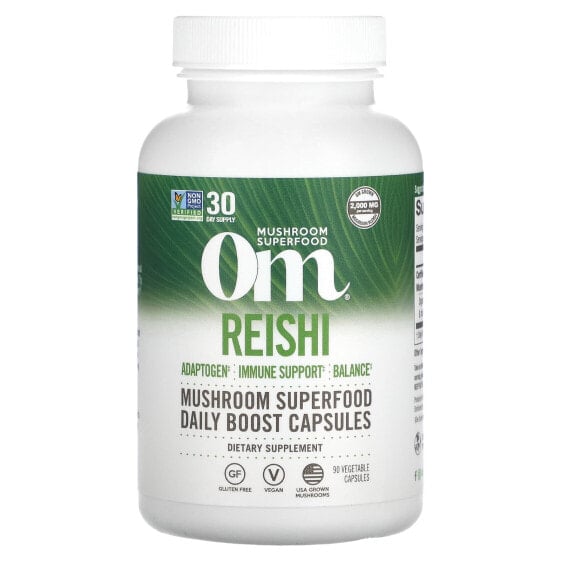 Reishi, 2,000 mg, 90 Vegetable Capsules (667 mg per Capsule )