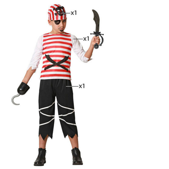 Маскарадные костюмы для детей Пират 7-9 Years