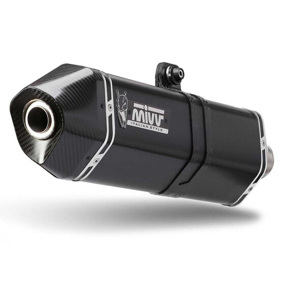 MIVV Speed Edge Suzuki DL V-Strom 1000/XT 2014-20/V-Strom 1050/XT 2020-24 slip on muffler