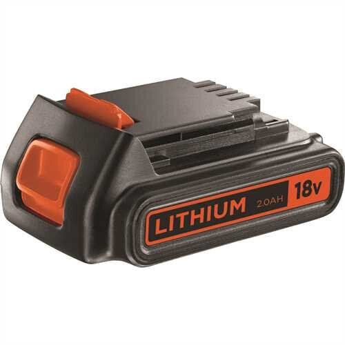 Black & Decker BL2018 - Battery - Lithium-Ion (Li-Ion) - 2 Ah - 18 V - Black - Orange