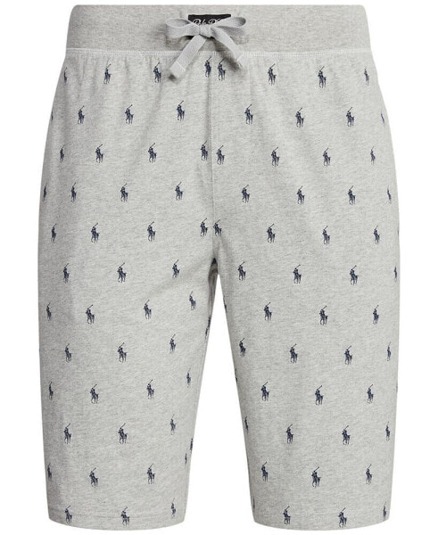 Men's Cotton Logo Pajama Shorts