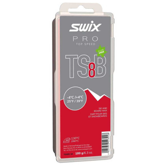 SWIX TS8 -4ºC/+4ºC 180 g Board Wax