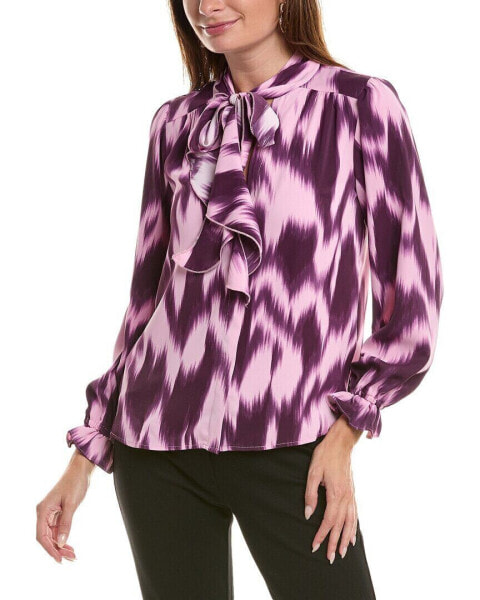 Nanette Nanette Lepore Scarf Blouse Women's