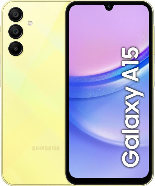 Smartfon Samsung Galaxy A15 4/128GB Żółty (SM-A155FZYDEUE)