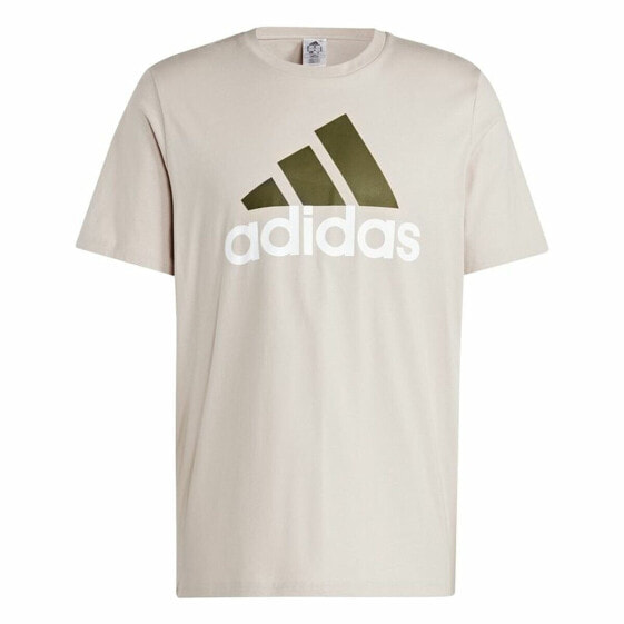 Футболка с коротким рукавом мужская Adidas Essentials Бежевый