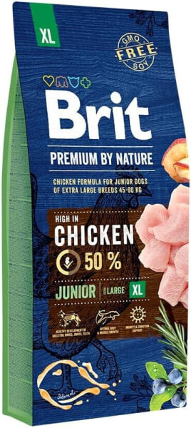 BRIT Premium by Nature Junior XL Adult Pollo 15 kg