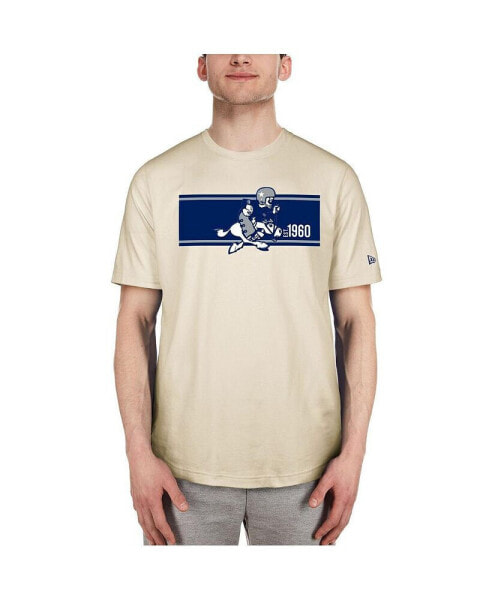 Men's Cream Dallas Cowboys Third Down Historic T-shirt