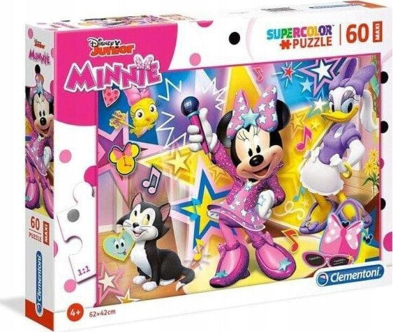 Clementoni Puzzle 60 elementów Maxi Minnie Szczęśliwi Pomocnicy