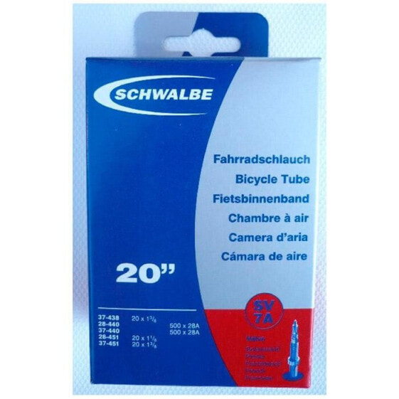 SCHWALBE 500/20 X 1 3/8 Presta inner tube