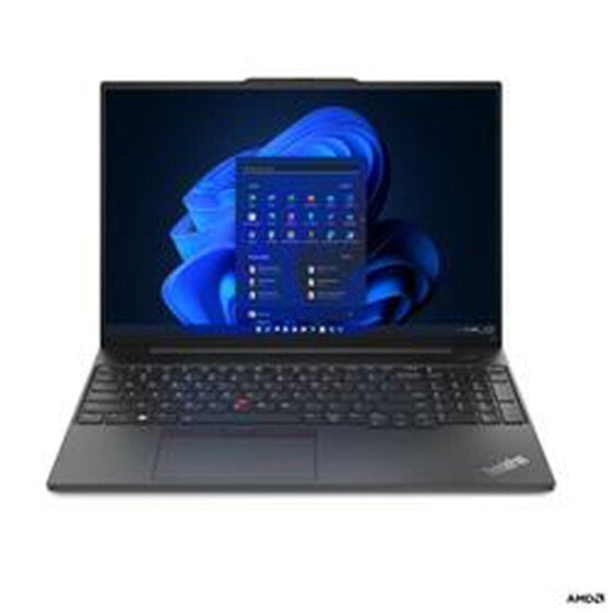 Ноутбук Lenovo E16 G1 16" 16 GB RAM 512 Гб SSD AMD Ryzen 5-7530U Испанская Qwerty