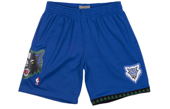 Баскетбольные шорты Mitchell & Ness Trendy SW для тренировок, цвет: синий
