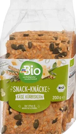 Snack Knäcke Käse Kürbiskern, 200 g