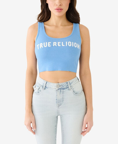 Блузка True Religion женская с обрезанным подолом