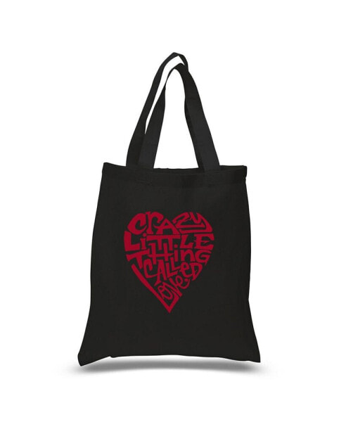 Crazy Little Thing Called Love - Small Word Art Tote Bag