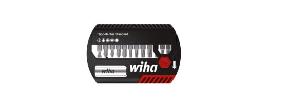 Wiha FlipSelector Standard - 12 pc(s) - Phillips - Pozidriv - Slot - Torx - Polyamide - 5.5 PH2 PZ1 PZ2 T15 T20 T25 T30 PZ3 3.0 4.0 5.0 - 25 mm - 25.4 / 4 mm (1 / 4")