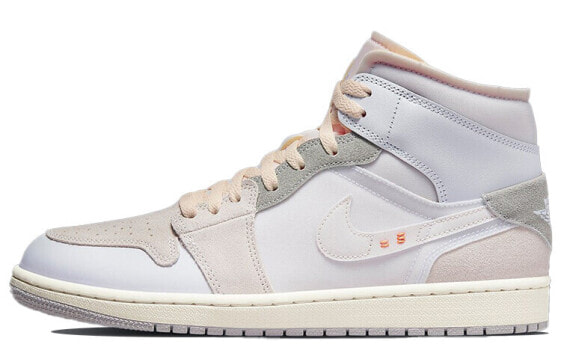 Кроссовки Jordan Air Jordan 1 mid se craft "white and phantom" DM9652-100