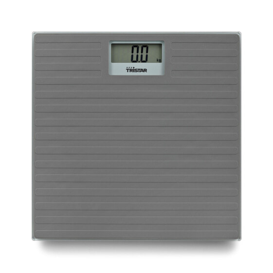 TriStar WG-2431 Personal scale - Electronic personal scale - 150 kg - 100 g - Grey - g - oz - kg - lb - Square