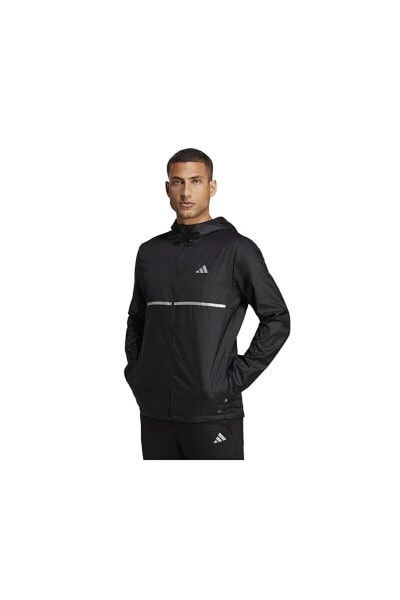 Олимпийка Adidas Otr Jacket Erkek Koşu Ceketi HM8435 Черный