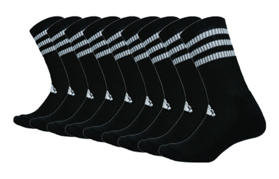 Носки для баскетбола Adidas DZ9347 черно-белые, высокие, с логотипом, унисекс