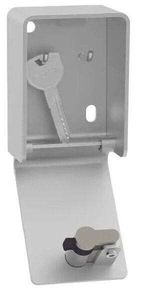 Rieffel CNS BOX S PZ - Stainless steel - Grey - 2 hook(s) - 80 x 55 x 110 mm