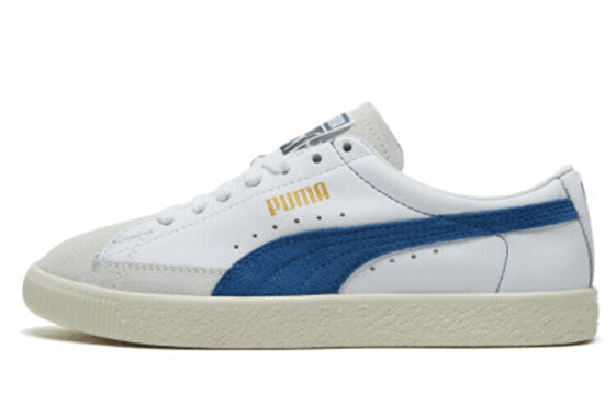 Кеды PUMA Basket 90680 классические унисекс Синий/Белый