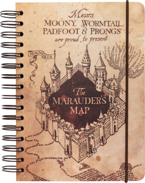 Grupoerik KOŁONOTES HARRY POTTER MAPA HUNCWOTÓW ZESZYT