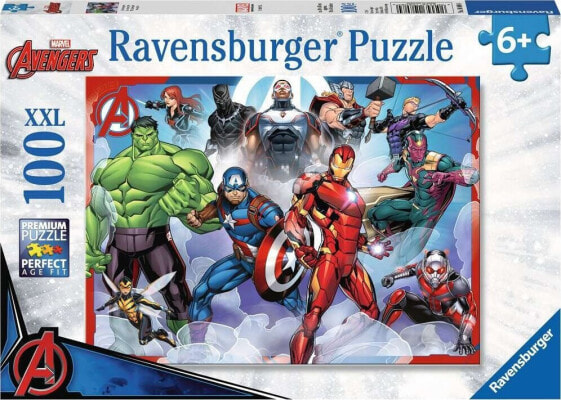 Ravensburger Puzzle 100el XXL Avengers - Zgromadzenie 107711 RAVENSBURGER