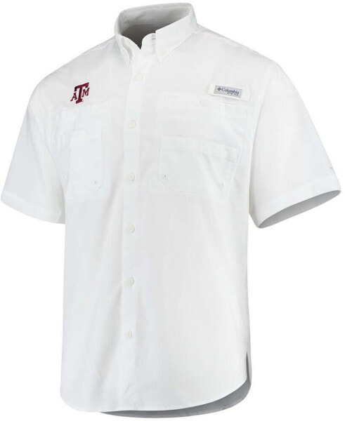 Men's White Texas A M Aggies Tamiami Shirt