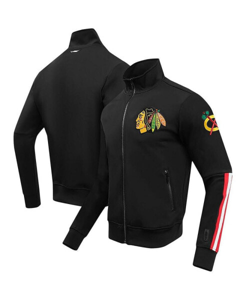 Куртка мужская с молнией Pro Standard Ченилль Blackhawks Чикаго
