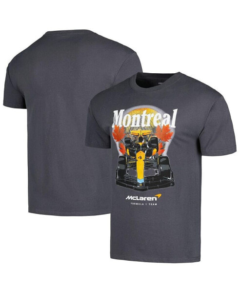 Men's Graphite McLaren F1 Team 2024 Canadian Grand Prix All Speed T-Shirt