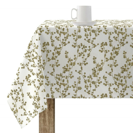 Stain-proof resined tablecloth Belum Tree Gold 200 x 140 cm