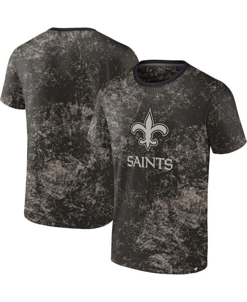 Men's Black New Orleans Saints Shadow T-shirt