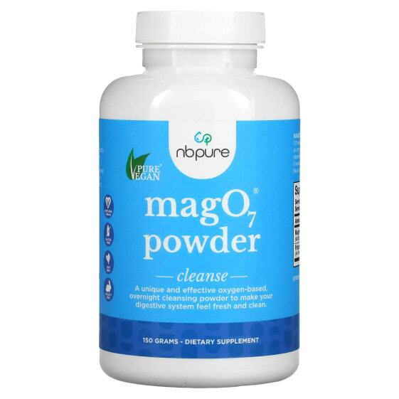 MagO7 Powder, Cleanse, 150 g