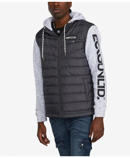 Men's Shattered Hybrid Jacket Hoodie