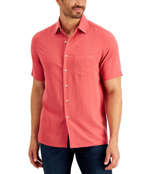 Men's Textured Shirt, Created for Macy's