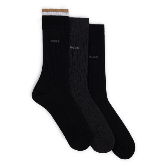 BOSS Rs Fine 10261039 socks 3 pairs