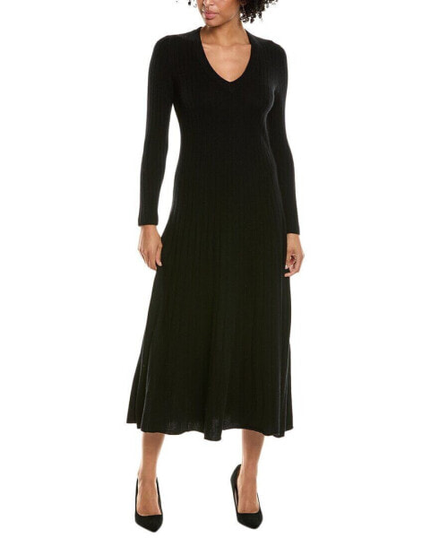 Minnie Rose Cashmere Maxi Dress Women's Black S