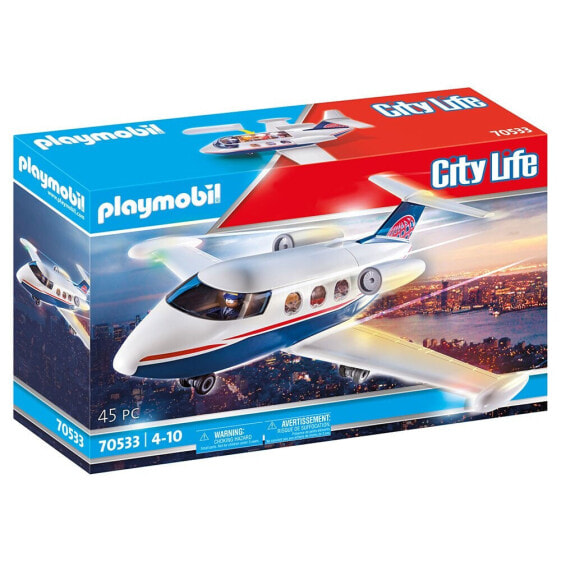 PLAYMOBIL Private Jet Construction Game