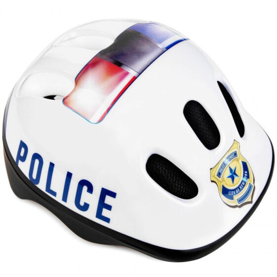 Шлем защитный детский велосипедный Spokey Police Jr 927857